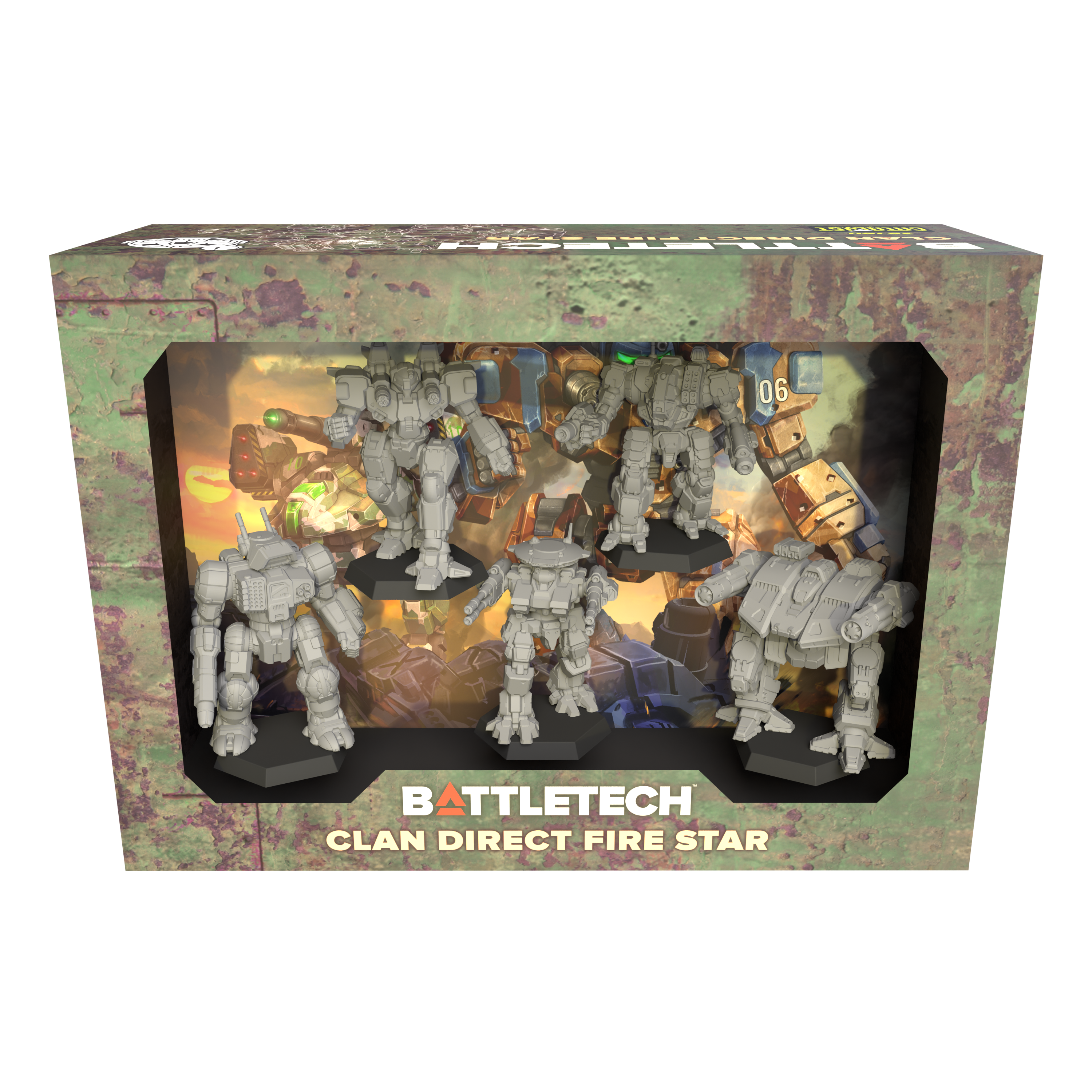 BattleTech Mercenaries ForcePack: Clan Direct Fire Star Miniatures Catalyst Game Labs