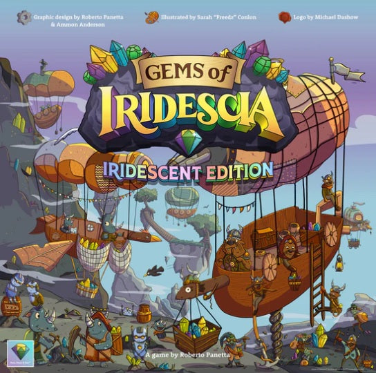 Gems of Iridescia: Iridescent Edition (Deluxe) Board Games Rock Stone & Dice