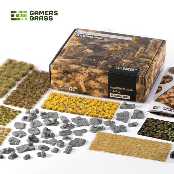 Gamers Grass: Mediterranean Temple Basing Box Supplies Frontline Gaming Gamers Grass: The Medit Temp Basing Box