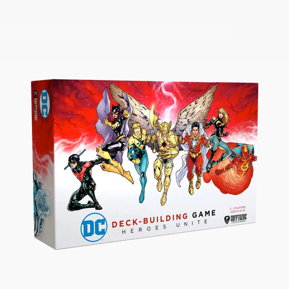 DC Deck Building Game 2 Heroes Unite Card Games Cryptozoic Entertainment