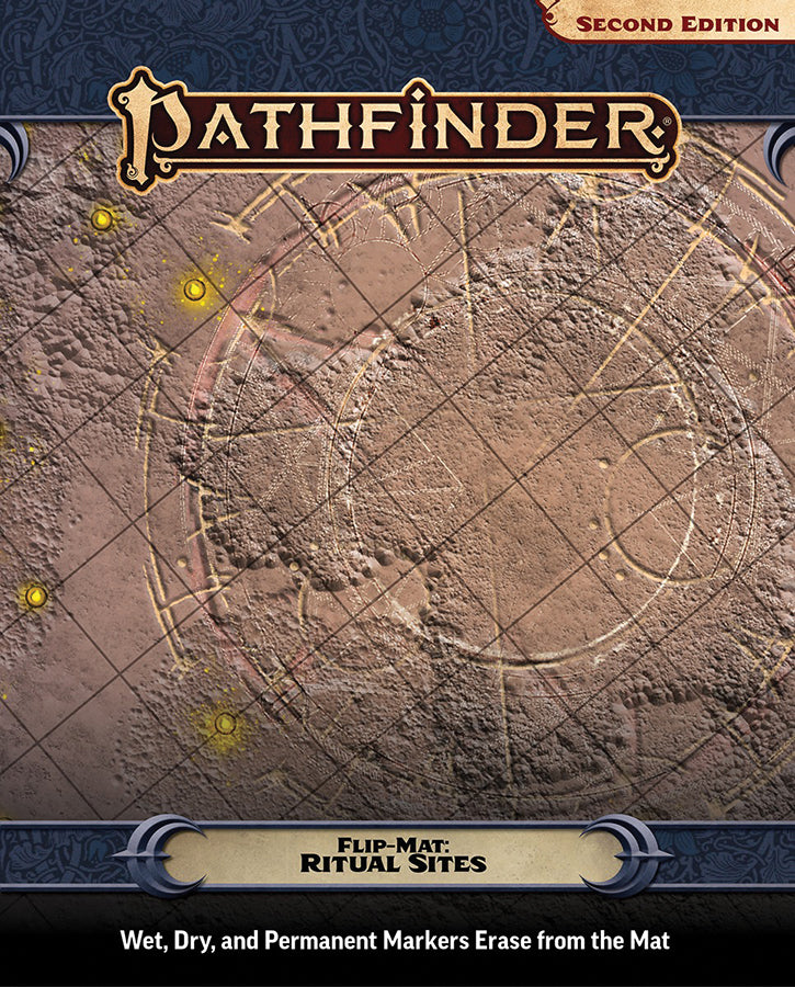 Pathfinder RPG: Flip-Mat - Ritual Sites RPG Maps Paizo PF2 FlipMat Ritual Sites