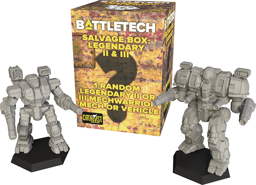 BattleTech Salvage Box: Legendary II & III Miniatures Catalyst Game Labs