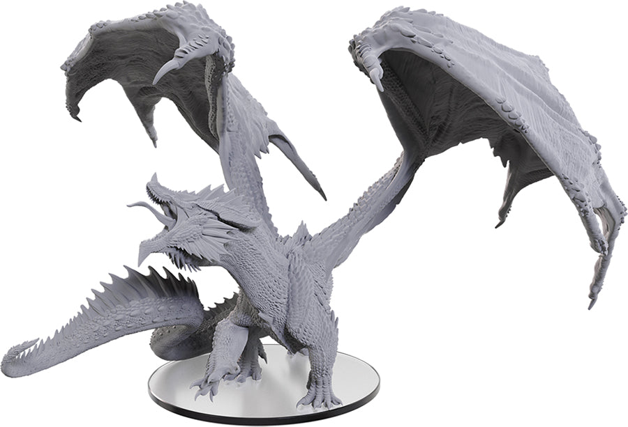 Dungeons & Dragons: Nolzur's Marvelous Unpainted Miniatures - Adult Red Dragon Tyrant Miniatures WizKids