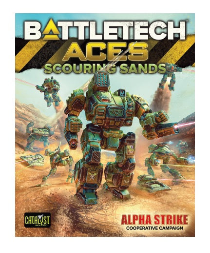 BattleTech: Aces - Scouring Sands Campaign Box Miniatures Catalyst Game Labs BT Aces SS