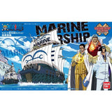 One Piece Grand Ship Collection Model Kit: Marine Warship Toys Bandai