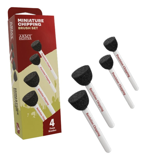 The Army Painter Miniature Chipping Brush Set Tools Army Painter
