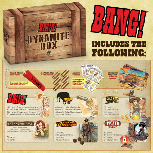 Bang! Dynamite Box (2 options) Board Games Devir Games Bang! Dynamite Box Collector's Edition  