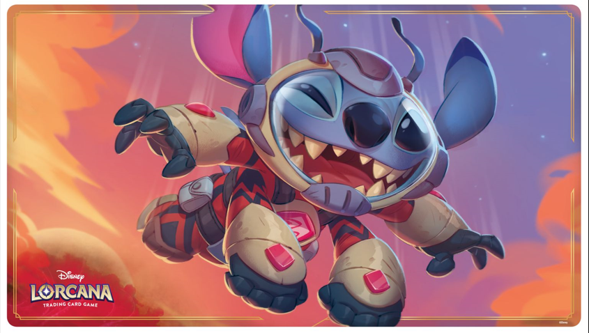 Disney Lorcana Playmat: Into the Inklands (2 options) Supplies Ravensburger PM ITI Stitch