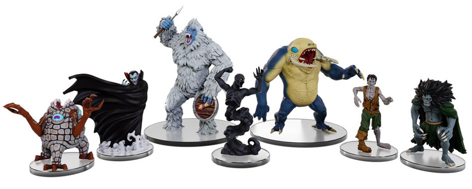 Dungeons & Dragons: Classic Collection - Monsters U-Z Boxed Set Miniatures WizKids