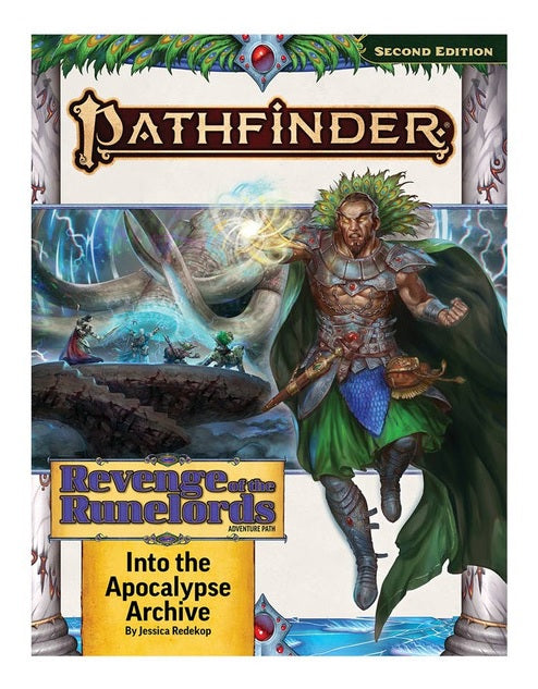 Pathfinder RPG: Adventure Path - Revenge of the Runelords 3 of 3 - Into the Apocalypse Archive Role Playing Games Paizo PF2 AP RotR 3of3