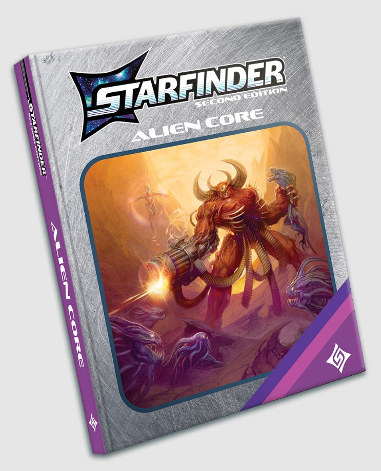 Starfinder RPG: Alien Core Hardcover (Retailer Exclusive Cover Edition) RPG Maps Paizo SF Alien Core RE