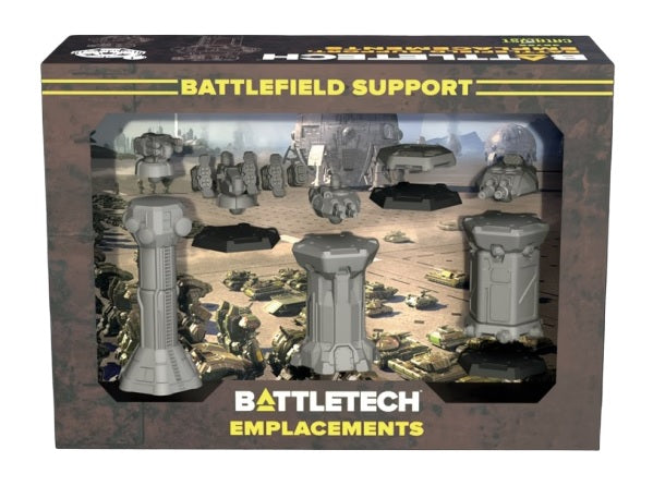 BattleTech: Miniature ForcePack - Battlefield Support Emplacements Miniatures Catalyst Game Labs
