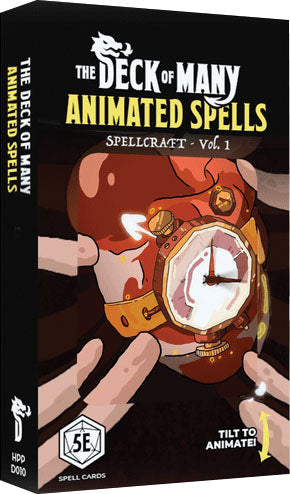 Animated Spells (5E): Spellcraft Volume 1 Supplies Hit Point Press