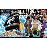 One Piece Grand Ship Collection Model Kit: Marshall D. Teach's Pirate Ship Toys Bandai