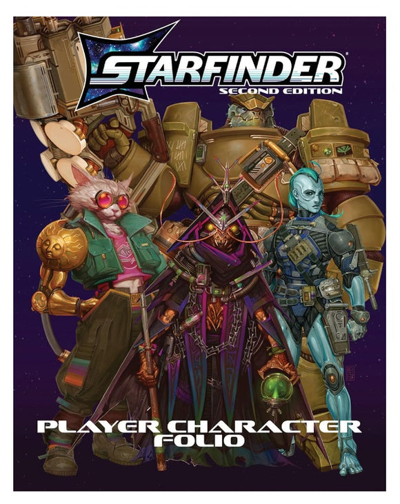Starfinder RPG: Player Character Folio Role Playing Games Paizo