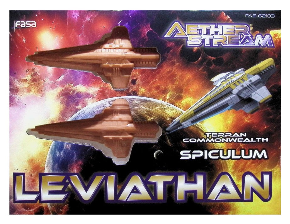 Leviathan: Terran Commonwealth - Spiculum Destroyer Miniatures FASA Games