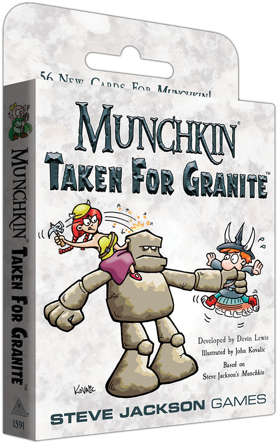 Munchkin: Taken For Granite Expansion Card Games Steve Jackson Games