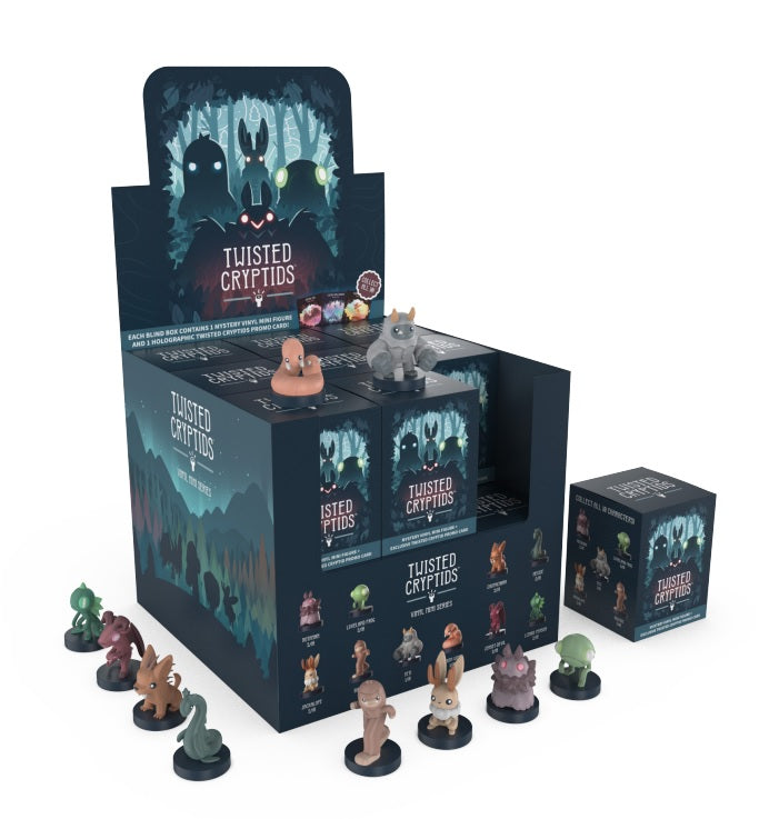 Twisted Cryptids: Vinyl Mini Blind Box Series Card Games TeeTurtle Twisted Cryptids Blind Box