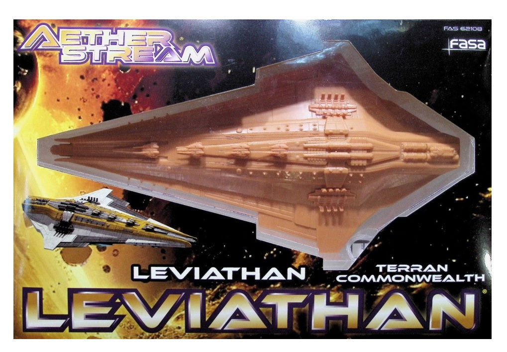 Leviathan: Terran Commonwealth - Leviathan Battleship Miniatures FASA Games