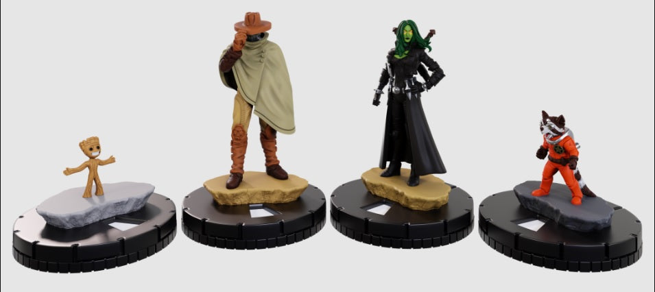 Marvel HeroClix: 400 - Guardians of the Galaxy Miniatures WizKids HCX Marvel 400 GotG