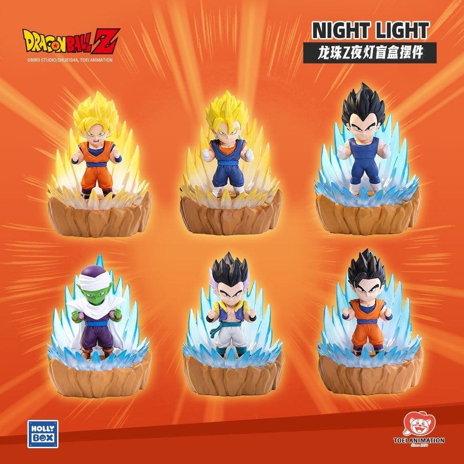 Dragon Ball Z Night Light Blind Box Figure Toys Pepper Joy DBZ LED Night LIght
