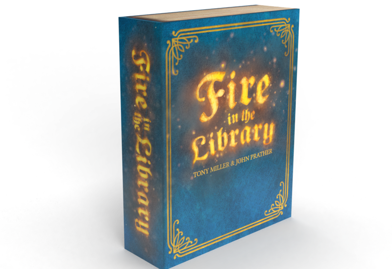 Fire in the Library Board Games Weird Giraffe Games   