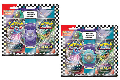 Pokemon TCG Back to School 2024 Eraser Blister (2 options) Trading Card Games Pokemon USA   