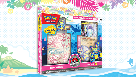 Pokemon TCG: World Championship Decks 2024 (4 options) Trading Card Games Pokemon USA Jesse Parker - The 'Don