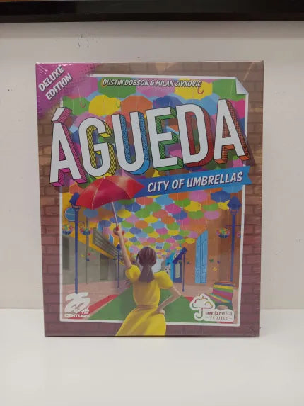 Agueda: City of Umbrellas Deluxe Edition Board Games 25th Century Games Agueda Deluxe Edition  