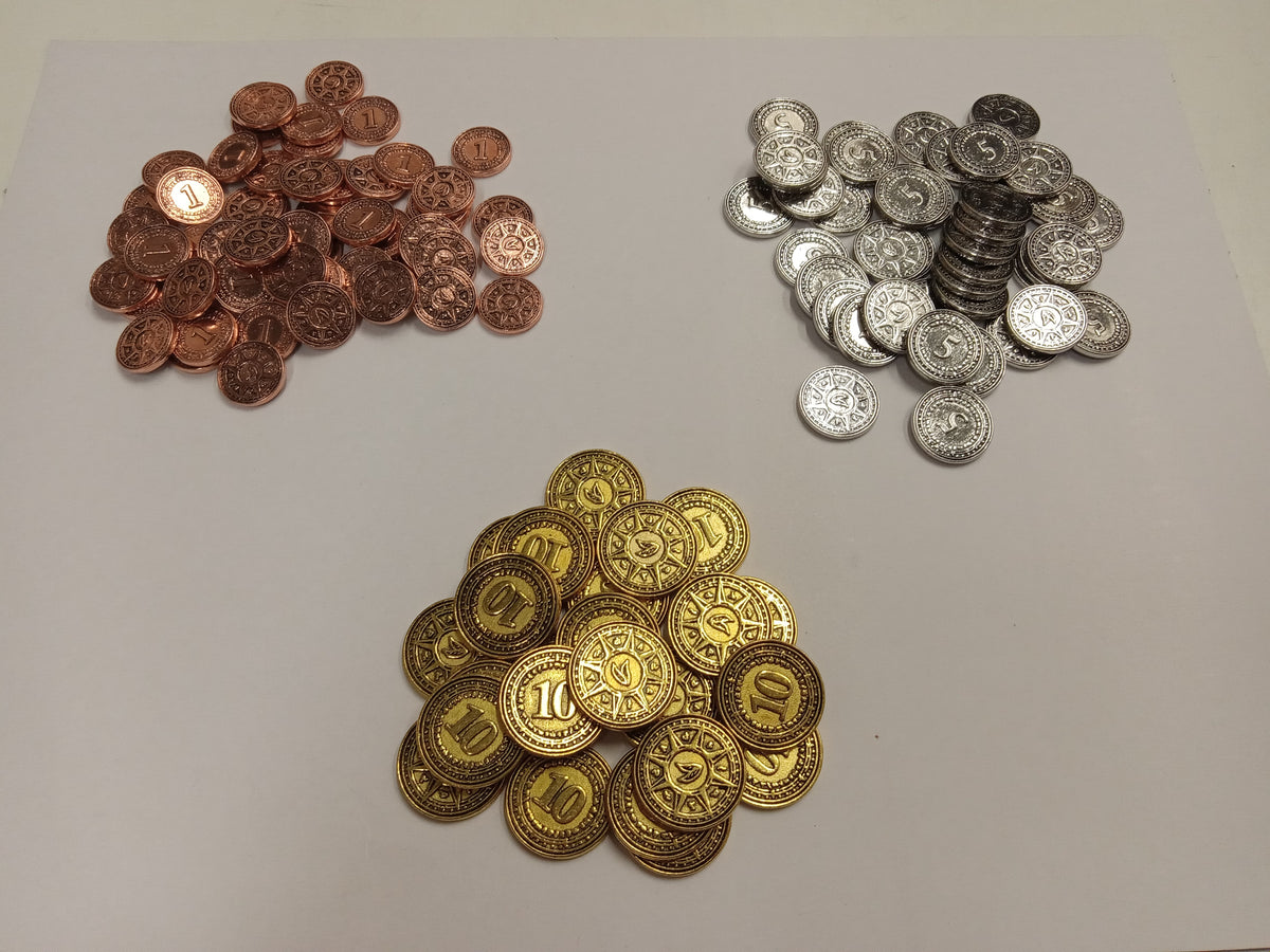 Mythwind Metal Coins Board Games Open Owl Studios   