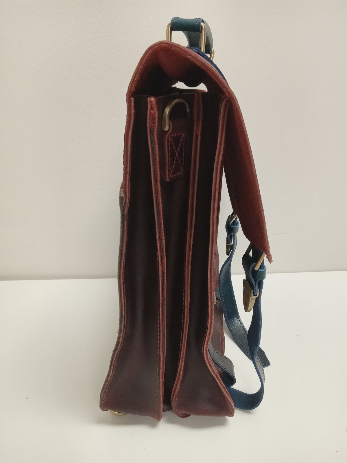 Grimbeard's Bag of the Abyss Buffalo Hide Gamer Backpack Clothing & Accessories Grimbeard Leather   