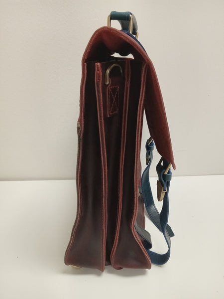 Grimbeard's Bag of the Abyss Buffalo Hide Gamer Backpack Clothing & Accessories Grimbeard Leather   
