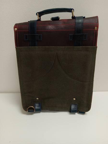 Grimbeard's Bag of the Abyss Buffalo Hide Gamer Backpack Clothing & Accessories Grimbeard Leather   