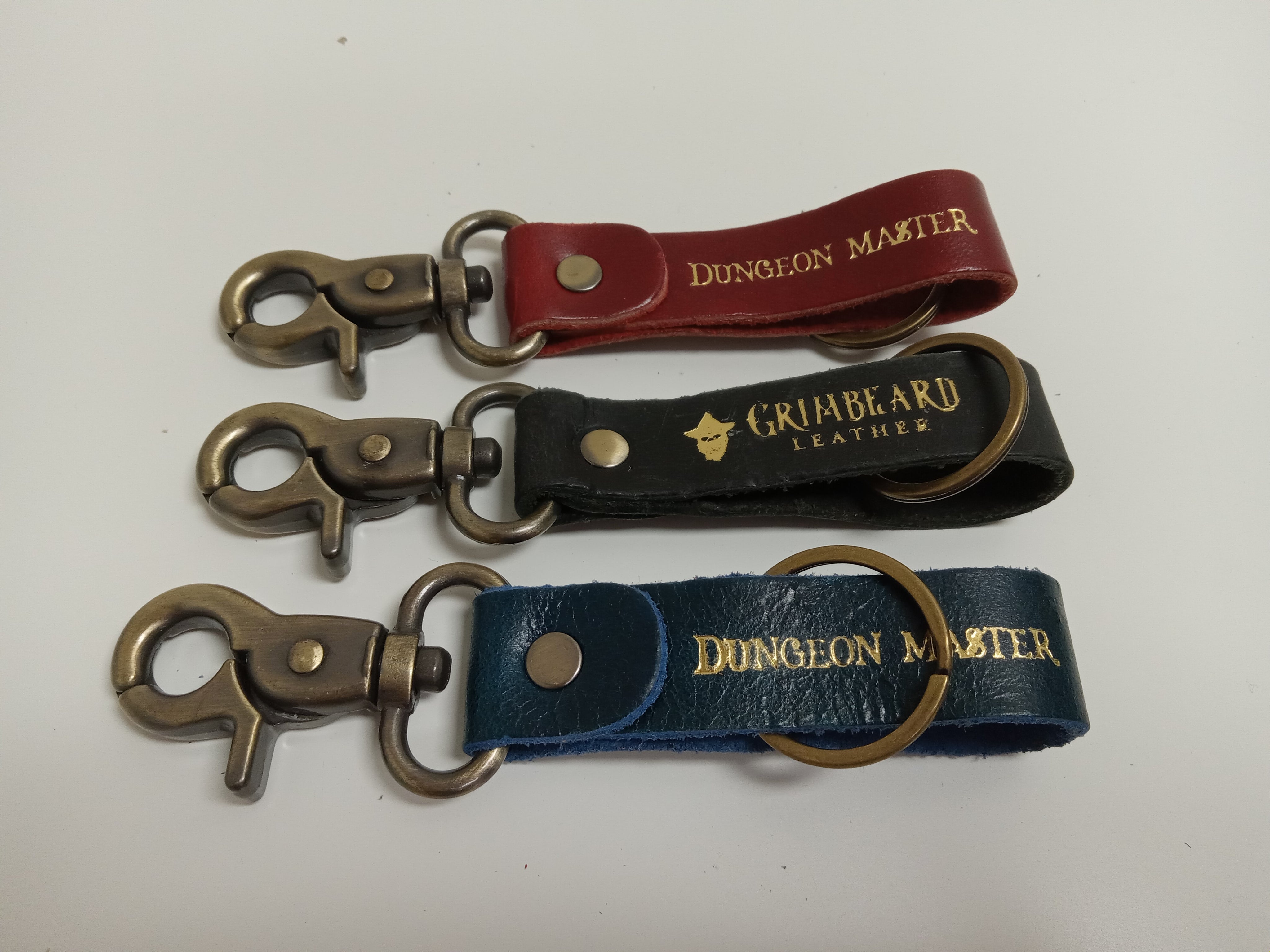 Grimbeard's Leather Keychains Clothing & Accessories Grimbeard Leather   