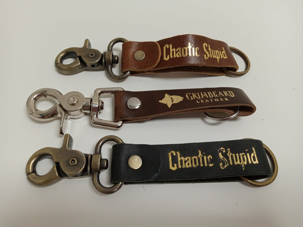 Grimbeard's Leather Keychains Clothing & Accessories Grimbeard Leather   