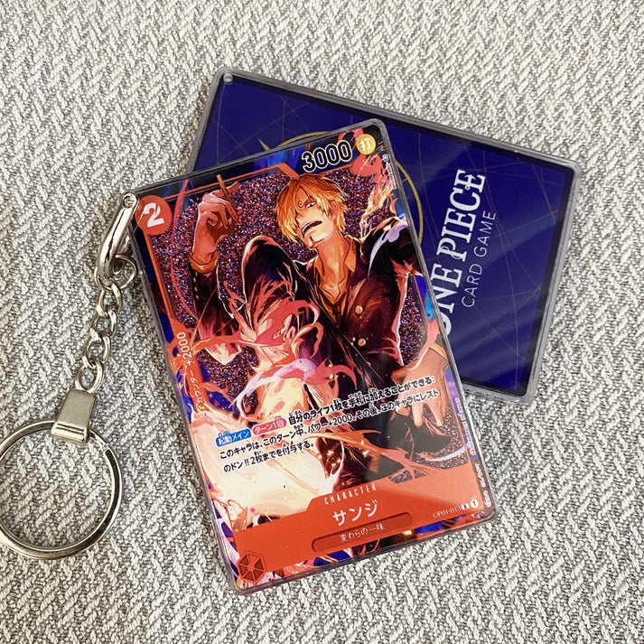 Keychain Monster TCG ART Keychains Keychain Monster Sanji