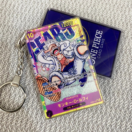 Keychain Monster TCG ART Keychains Keychain Monster Monkey.D.Luffy
