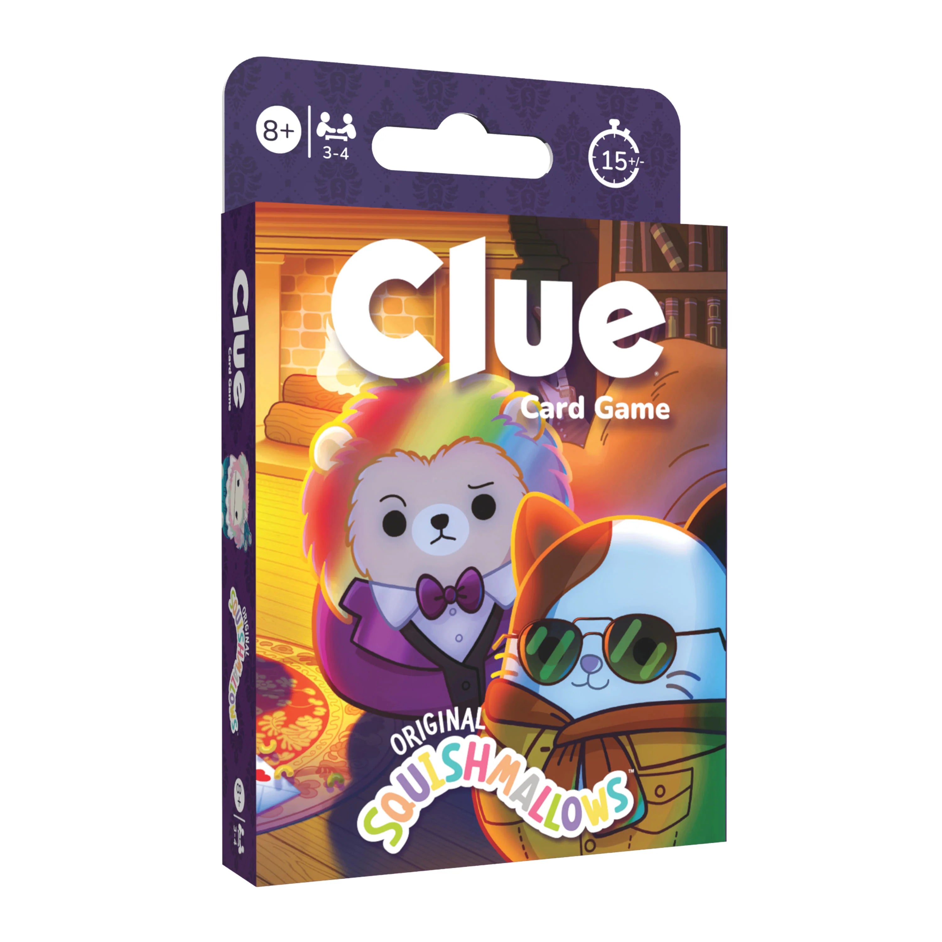 Clue Card Game: Original Squishmallows Card Games USAopoly