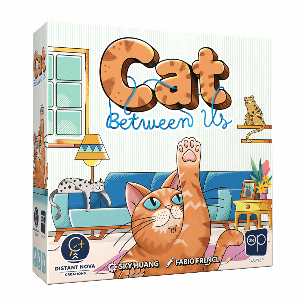 Cat Between Us Board Games USAopoly Cat Between Us