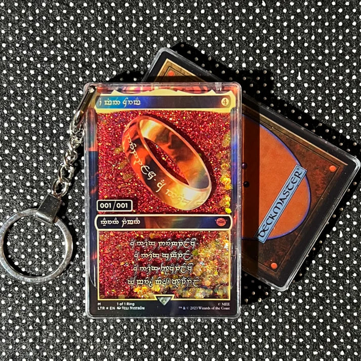 Keychain Monster TCG ART Keychains Keychain Monster The One Ring Alt