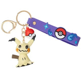 Pokémon Legendary Charm Keychain- Gengar & Mimikyu & Jigglypuff