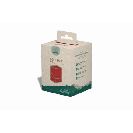 Ultimate Guard Return to Earth Boulder Deck Box (18 options) Supplies Ultimate Guard RTE 100+ Red 