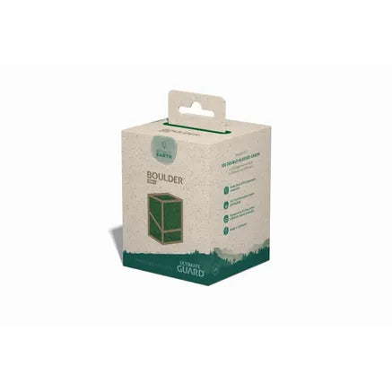 Ultimate Guard Return to Earth Boulder Deck Box (18 options) Supplies Ultimate Guard RTE 100+ Green 
