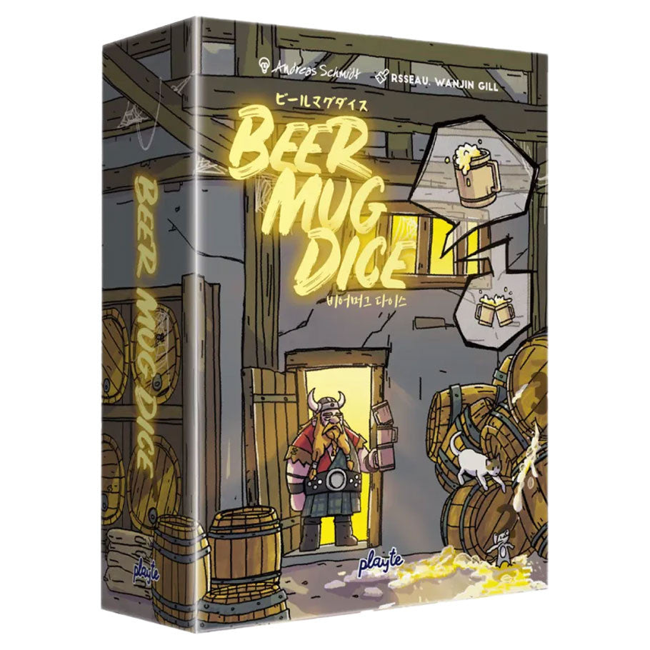 Beer Mug Dice Board Games Wrong Cauldron Beer Mug Dice