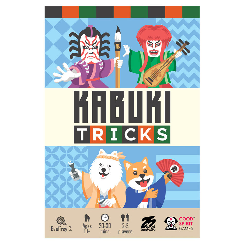 Kabuki Tricks Board Games 25th Century Games Kabuki Tricks