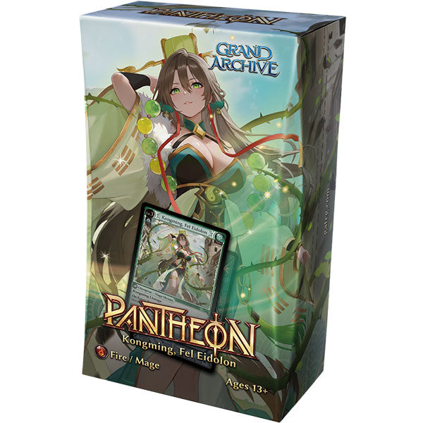 Grand Archive TCG: Radiant Origins- Pantheon Deck Set (4 Decks) Trading Card Games Weebs of the Shore PANTH Kongming