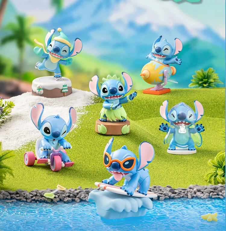 TOP TOY Stitch "Adorable Fun Series" Figurines Toys Top Toy Stitch Adorable