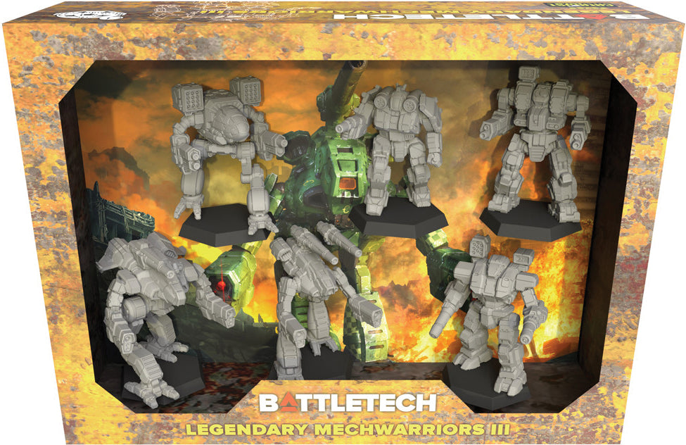 BattleTech Mercenaries ForcePack: Legendary MechWarriors III Miniatures Catalyst Game Labs