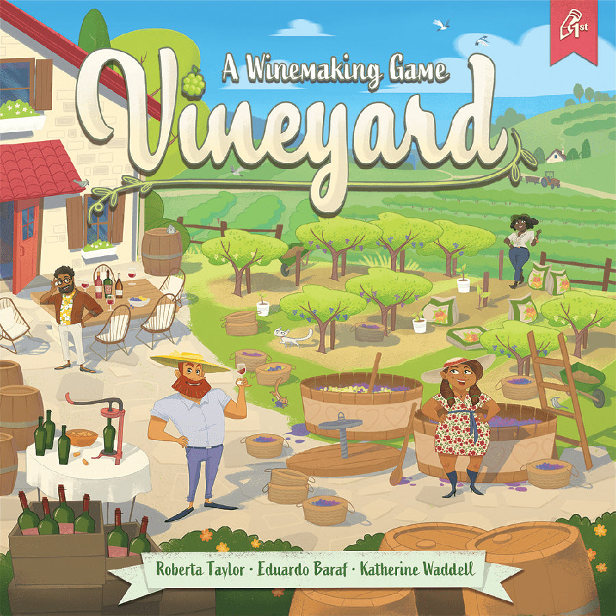 Vineyard: A Winemaking Game Supplies Common Ground Games Vineyard: A Winemaking Game