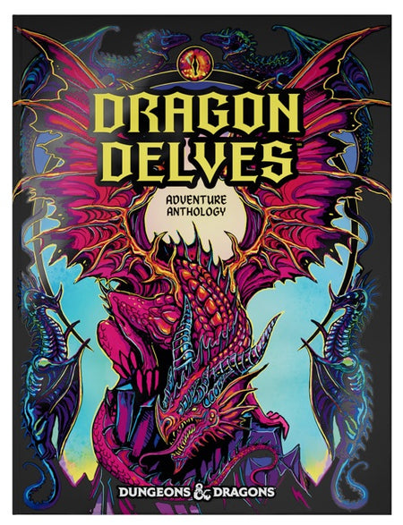 Dungeons & Dragons: Dragon Delves (2 options) Role Playing Games Wizards of the Coast D&D Dragon Delves Alternate Cover
